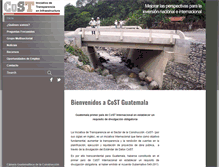 Tablet Screenshot of costguatemala.org